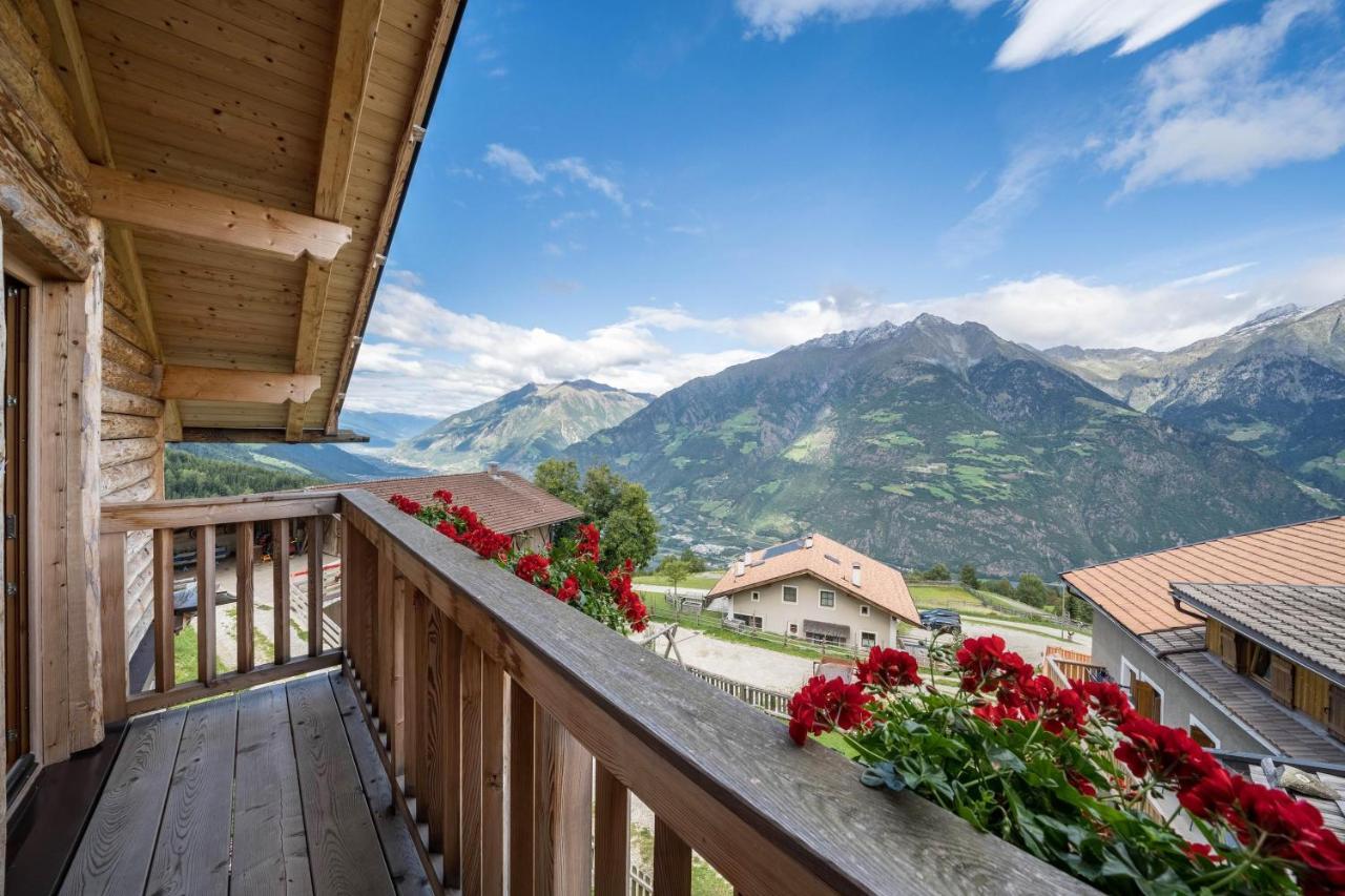 Vila Thaler-Hof Ferienhaus Fichtnhittl Lagundo Exteriér fotografie